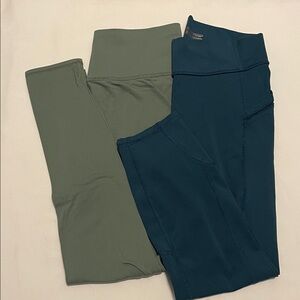 All in Motion Kids Leggings - Green and Teal